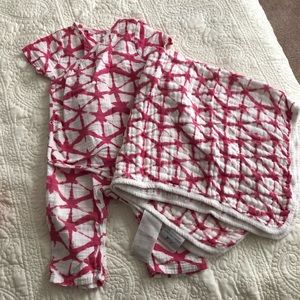 Onesie and blanket set